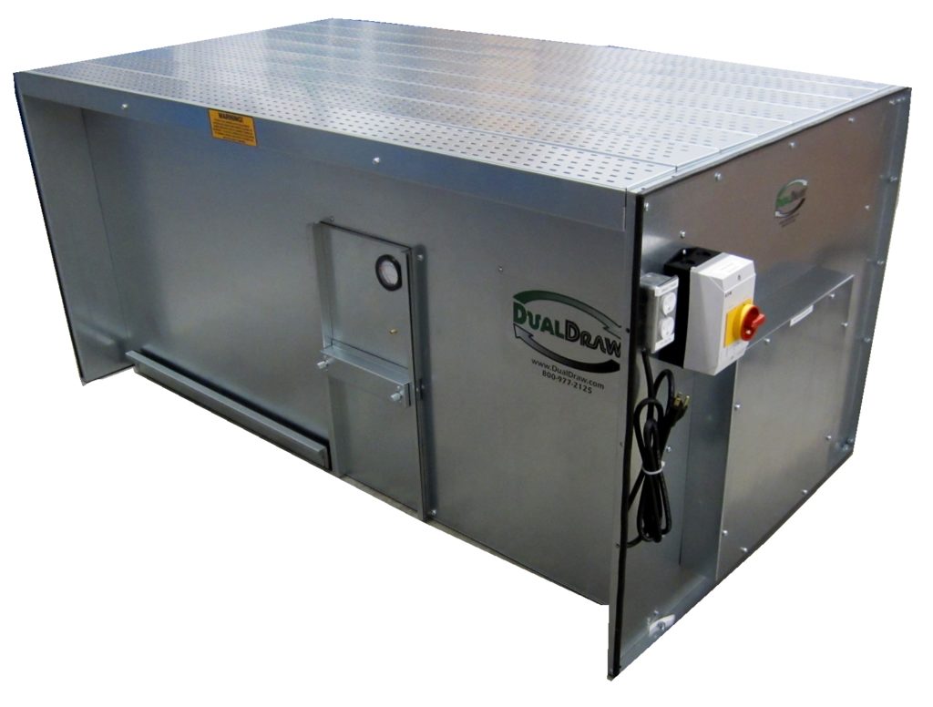 Dualdraw Table Dust Collection Table | Small Downdraft Table | DualDraw